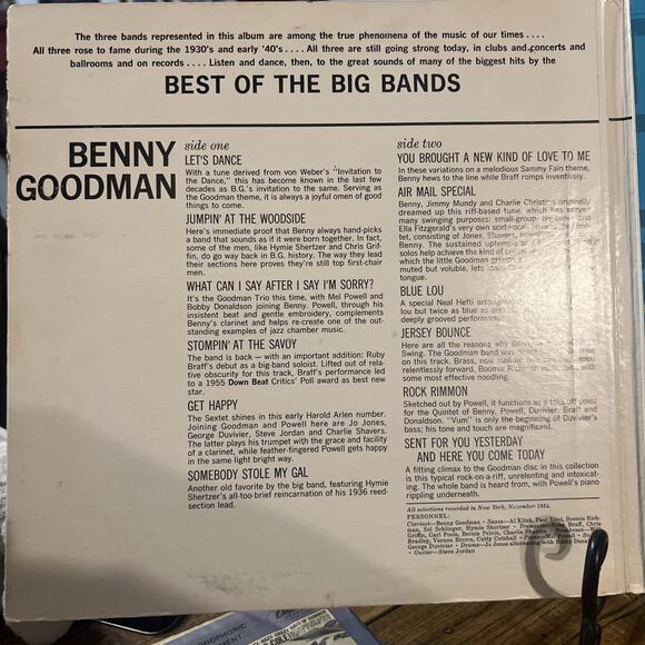 BEST OF THE BIG BANDS 3X VINYL LP ALBUM 1963 CAPITOL RECORDS VARIOUS ARTISTS EX - Picture 5 of 16